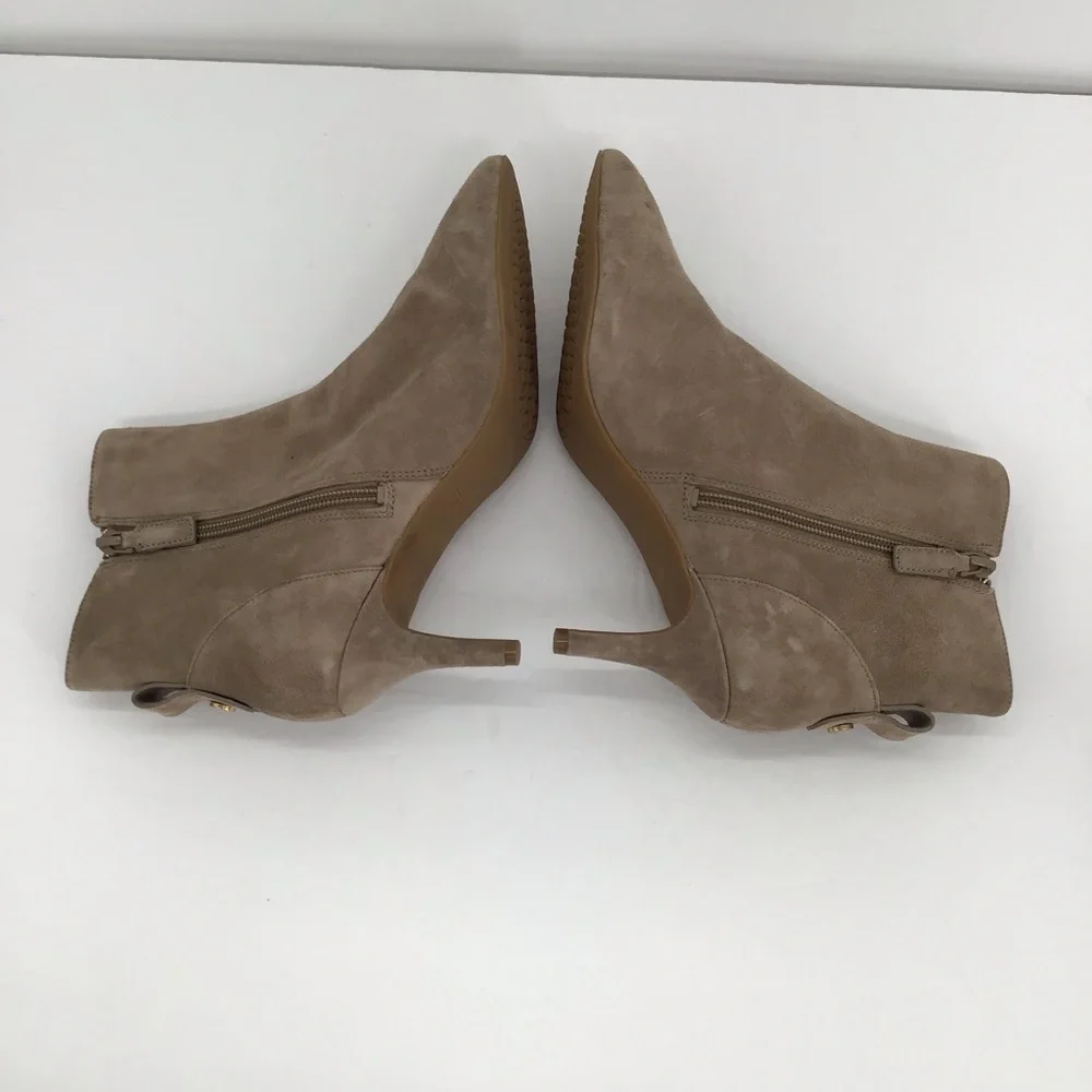 Cole Haan NWOT Go-To Park Suede Leather Boot In Irish Coffee Taupe Size 6.5 - Picture 6 of 10